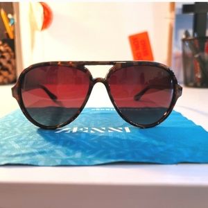 Bundle of 5 NWT Zenni Optical Sunglasses brown with animal print on the arms